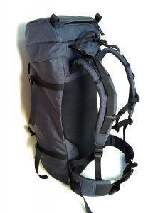 Custom Ski Backpack – Back View