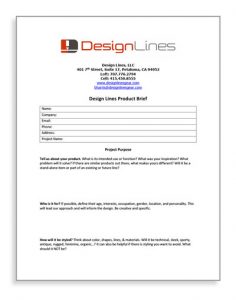Design Lines Product Brief